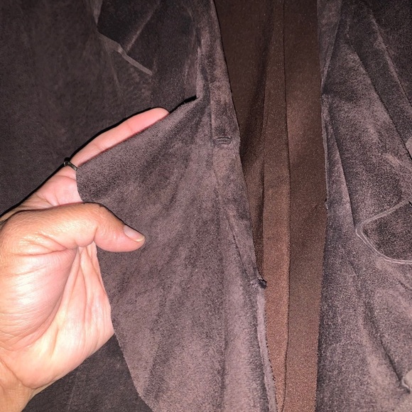 Oscar de la Renta Suede Jacket - Picture 4 of 7